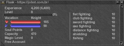 Signature for player Flask