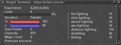 Signature for player Knight Tankador