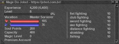 Signature for player Mage Do Jobot