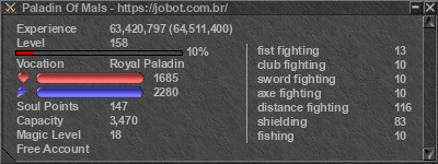 Signature for player Paladin Of Mals